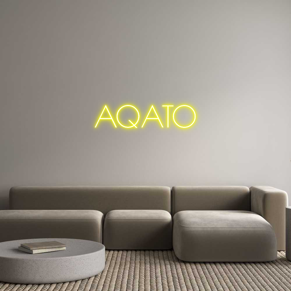 Custom Neon Text- AQATO