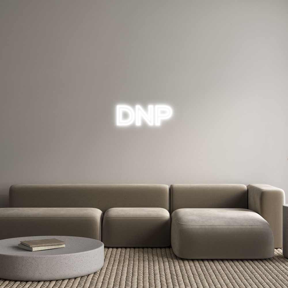 Custom Neon Text- DNP