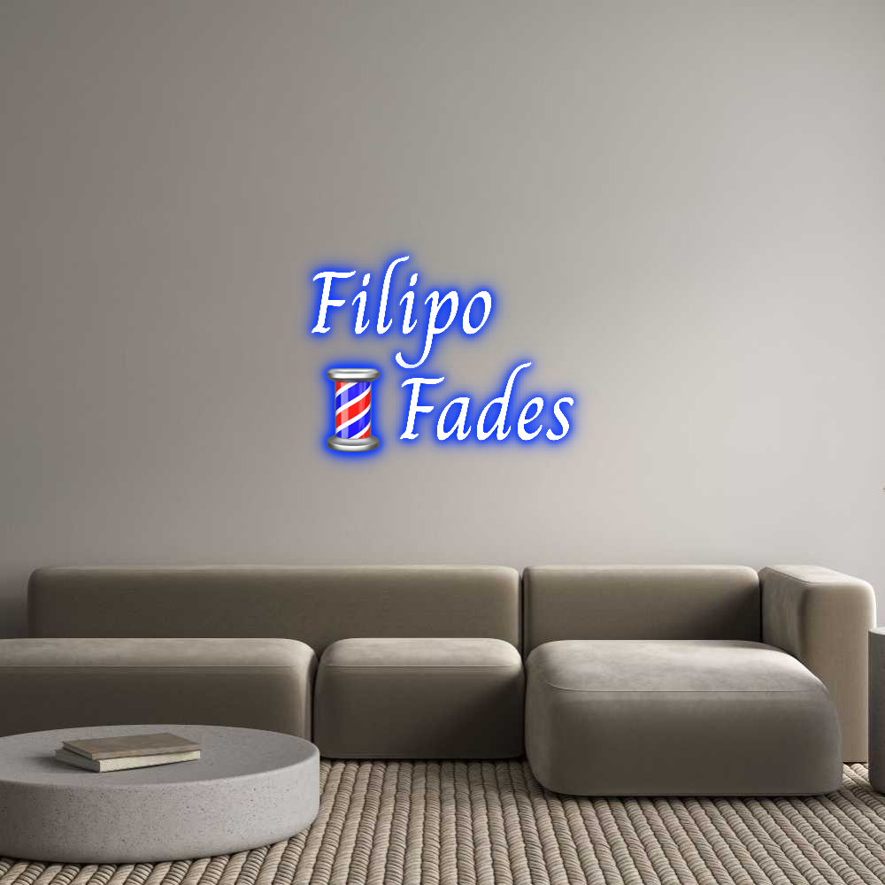 Custom Neon Text- Filipo
💈Fades