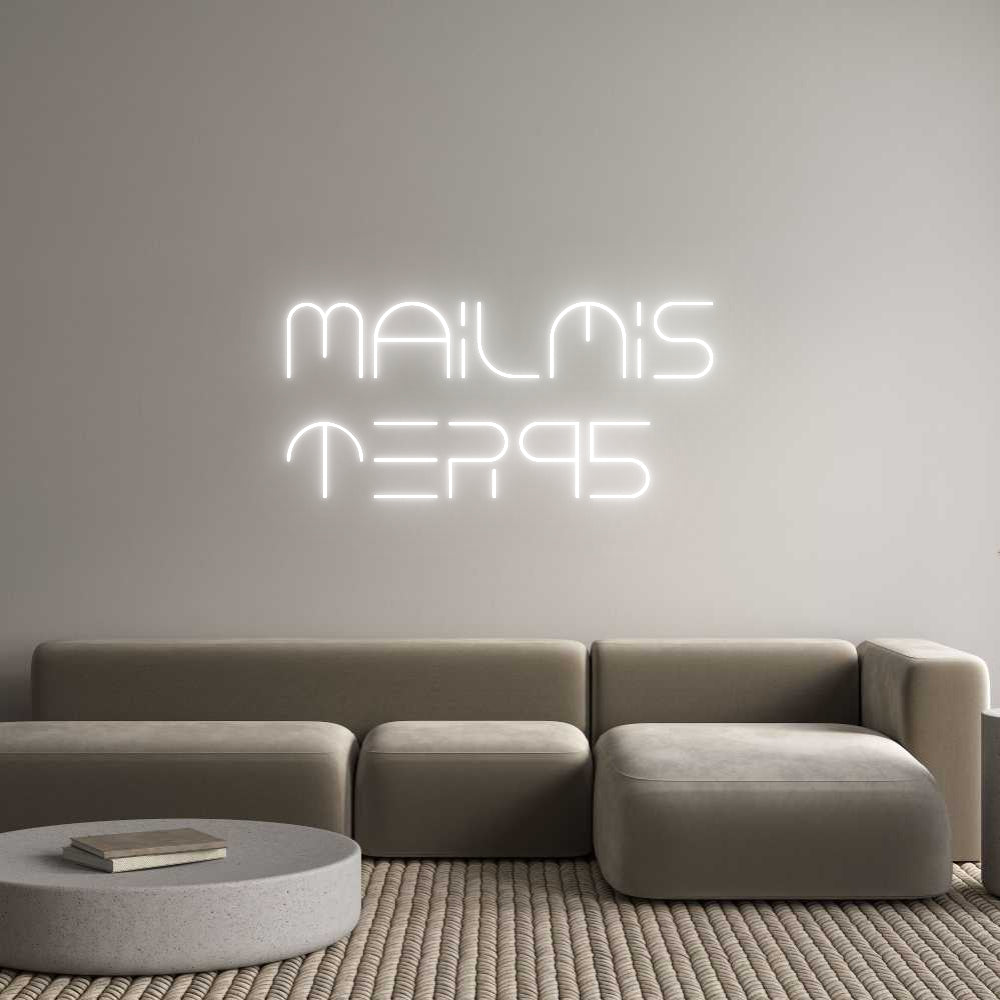 Custom Neon Text- Mailmis
ter95