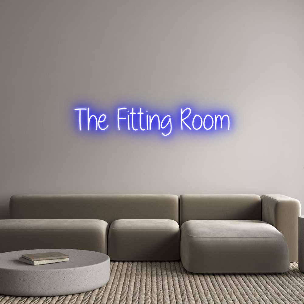 Custom Neon Text - The Fitting R...