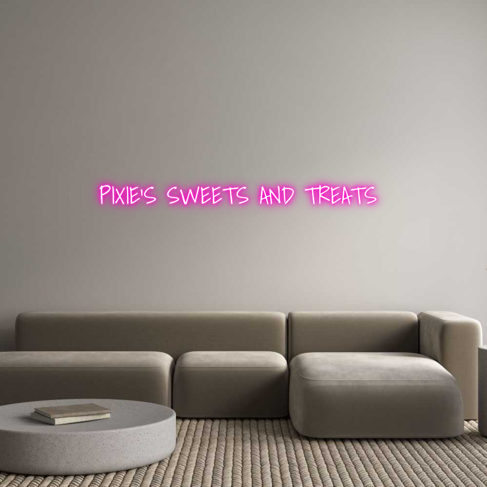 Custom Neon Text- PIXIE'S SWEET...