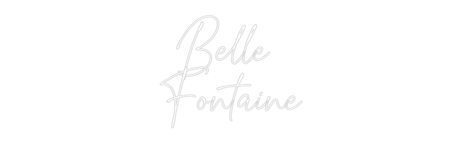 Custom Neon Text - Belle 
Fonta...