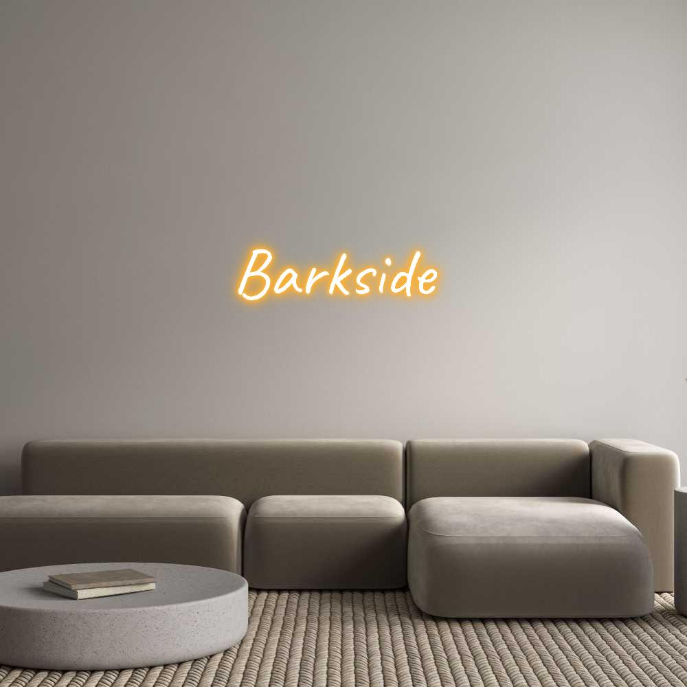 Custom Neon Text- Barkside