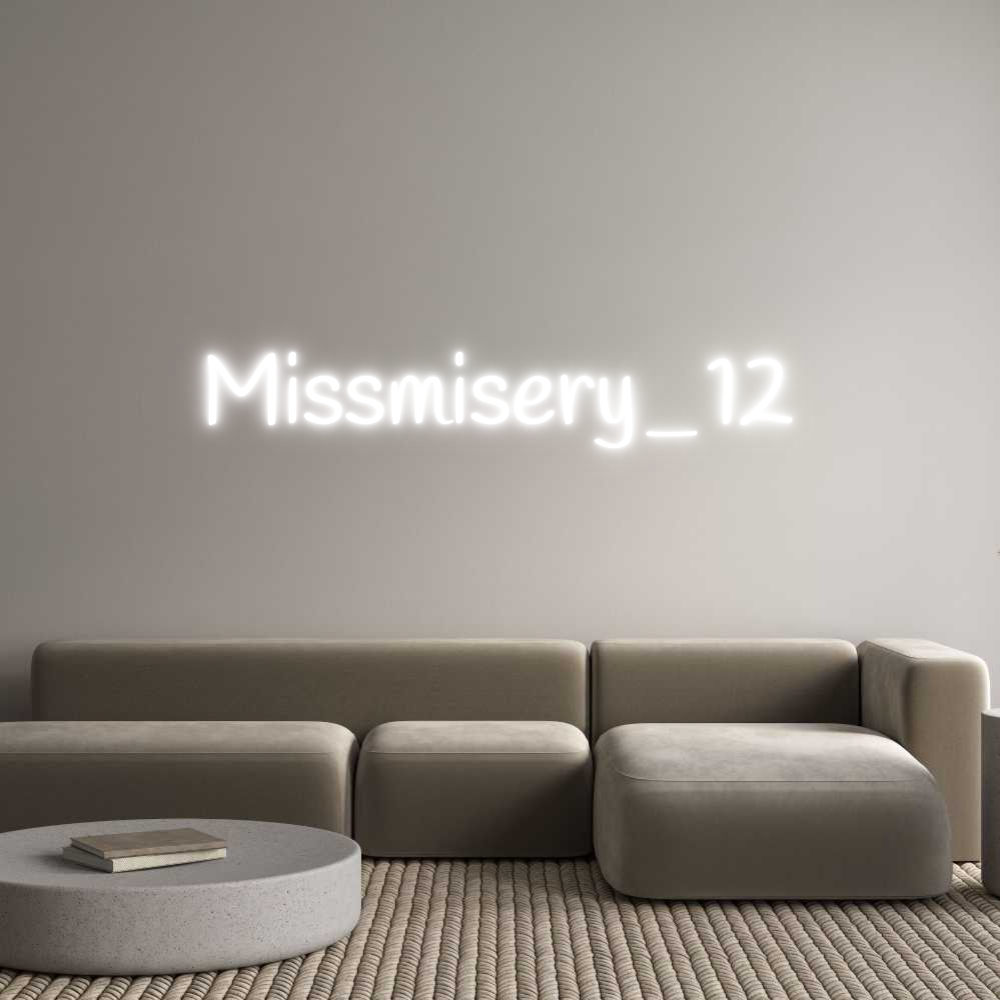 Custom Neon Text- Missmisery_12