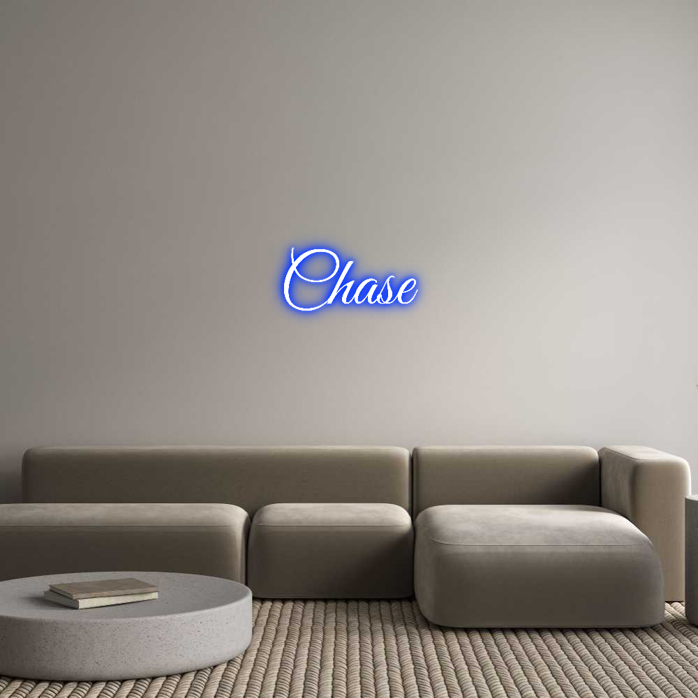 Custom Neon Text- Chase