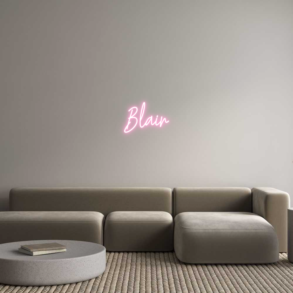 Custom Neon Text- Blair