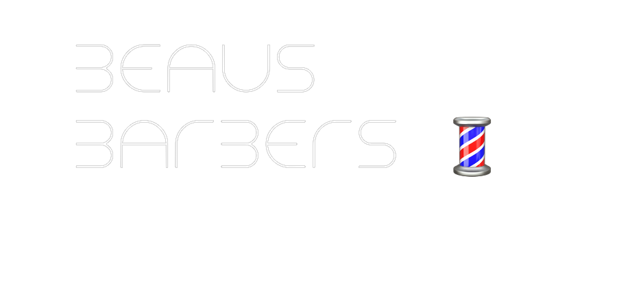 Custom Neon Text- BEAUS
BARBER...