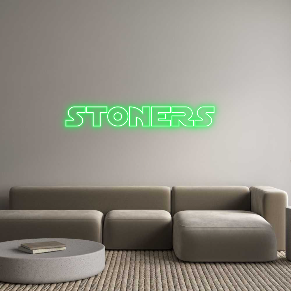 Custom Neon Text- STONERS