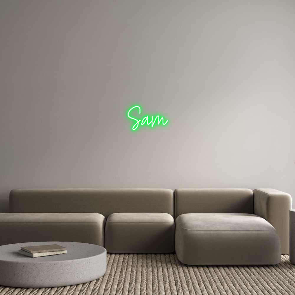 Custom Neon Text- Sam