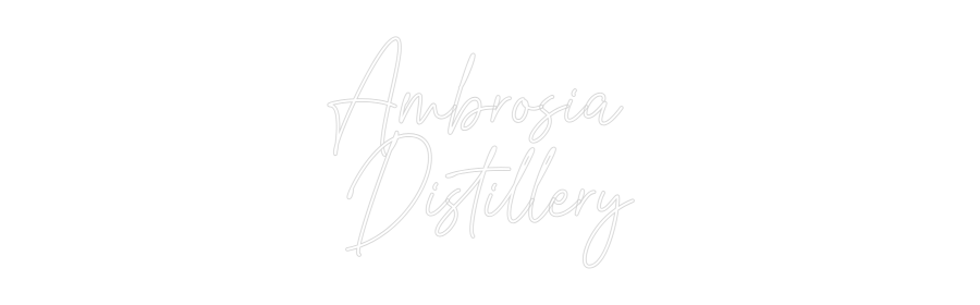 Custom Neon Text - Ambrosia 
Di...