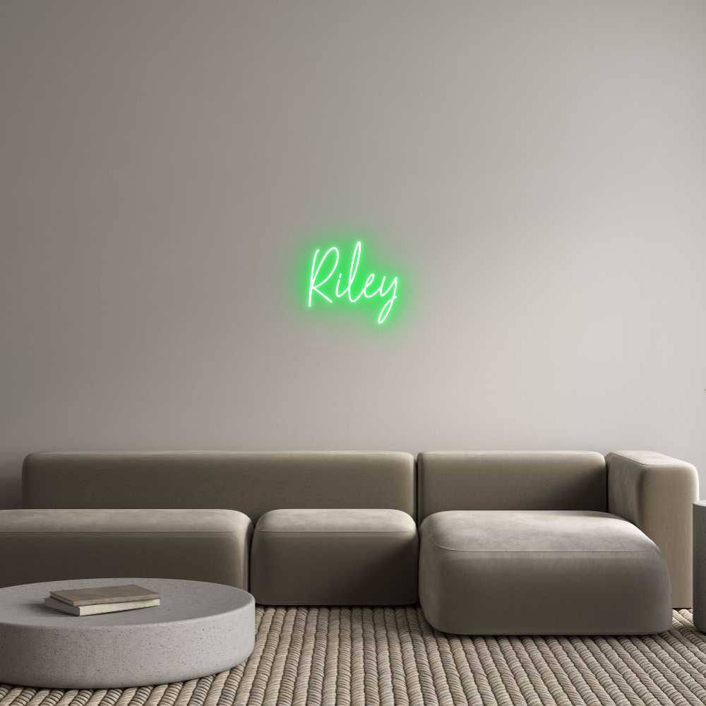 Custom Neon Text- Riley