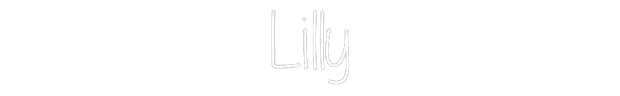 Custom Neon Text - Lilly