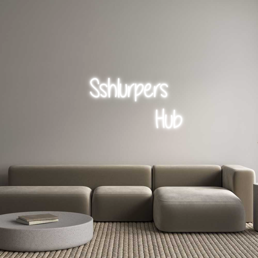 Custom Neon Text - Sshlurpers
 ...