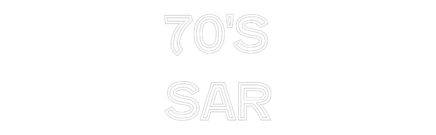 Custom Neon Text- 70's
Sar