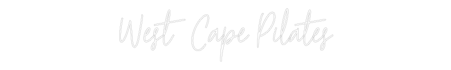 Custom Neon Text- West Cape Pil...