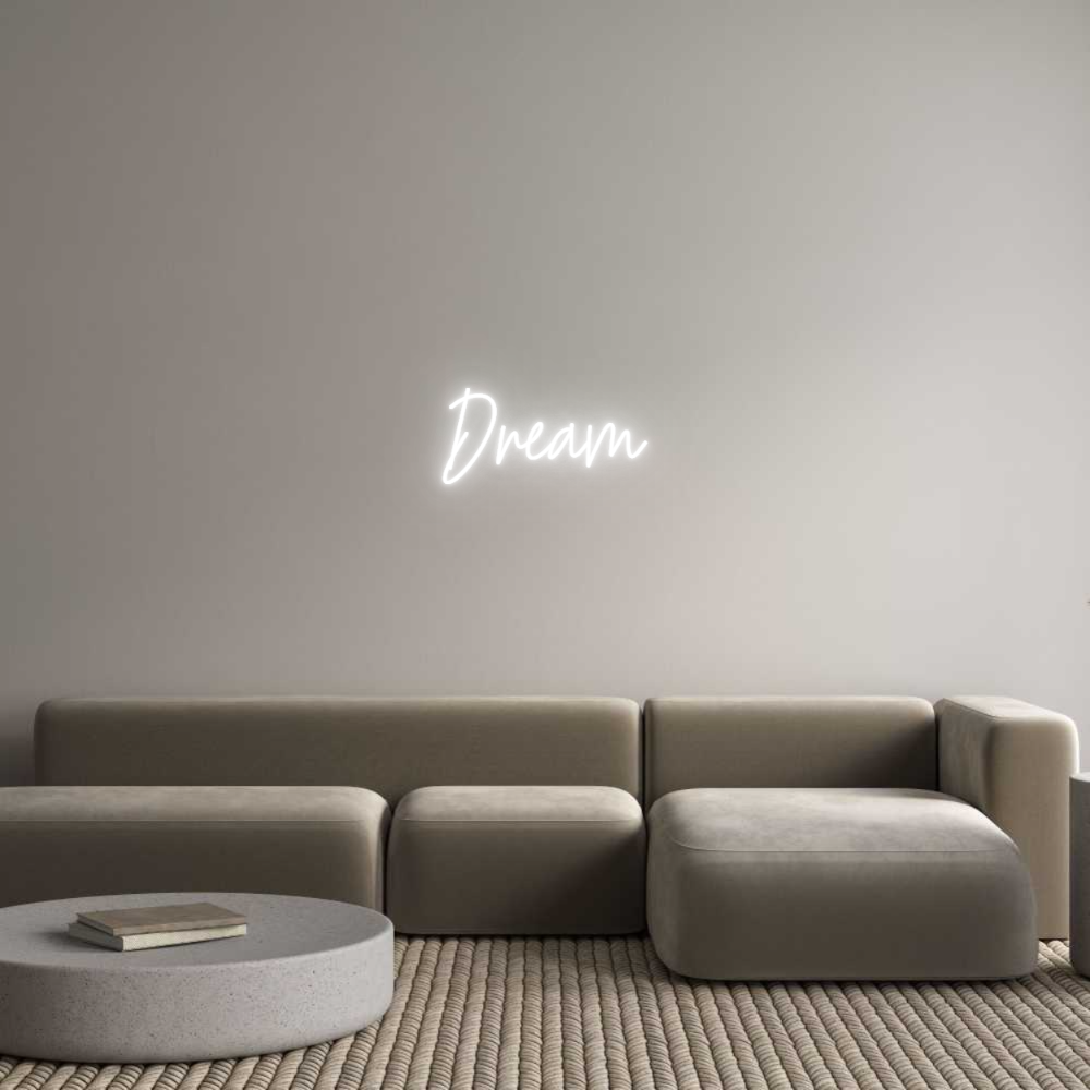 Custom Neon Text - Dream