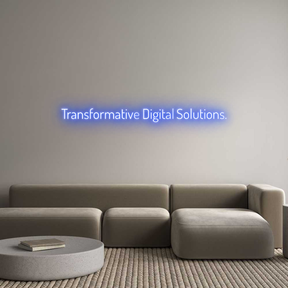 Custom Neon Text- Transformativ...