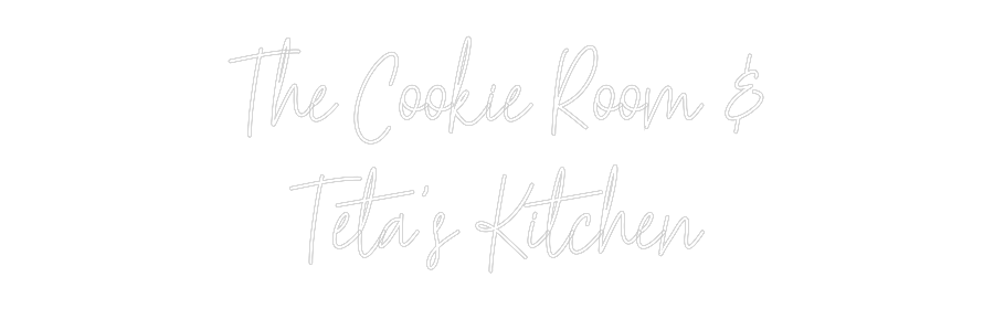 Custom Neon Text - The Cookie Ro...