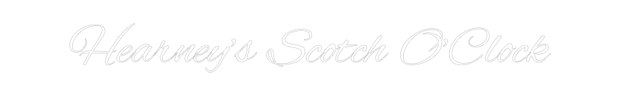 Custom Neon Text- Hearney’s Sco...