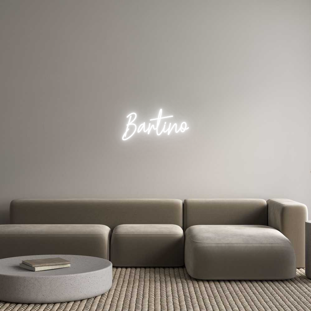 Custom Neon Text - Bartino