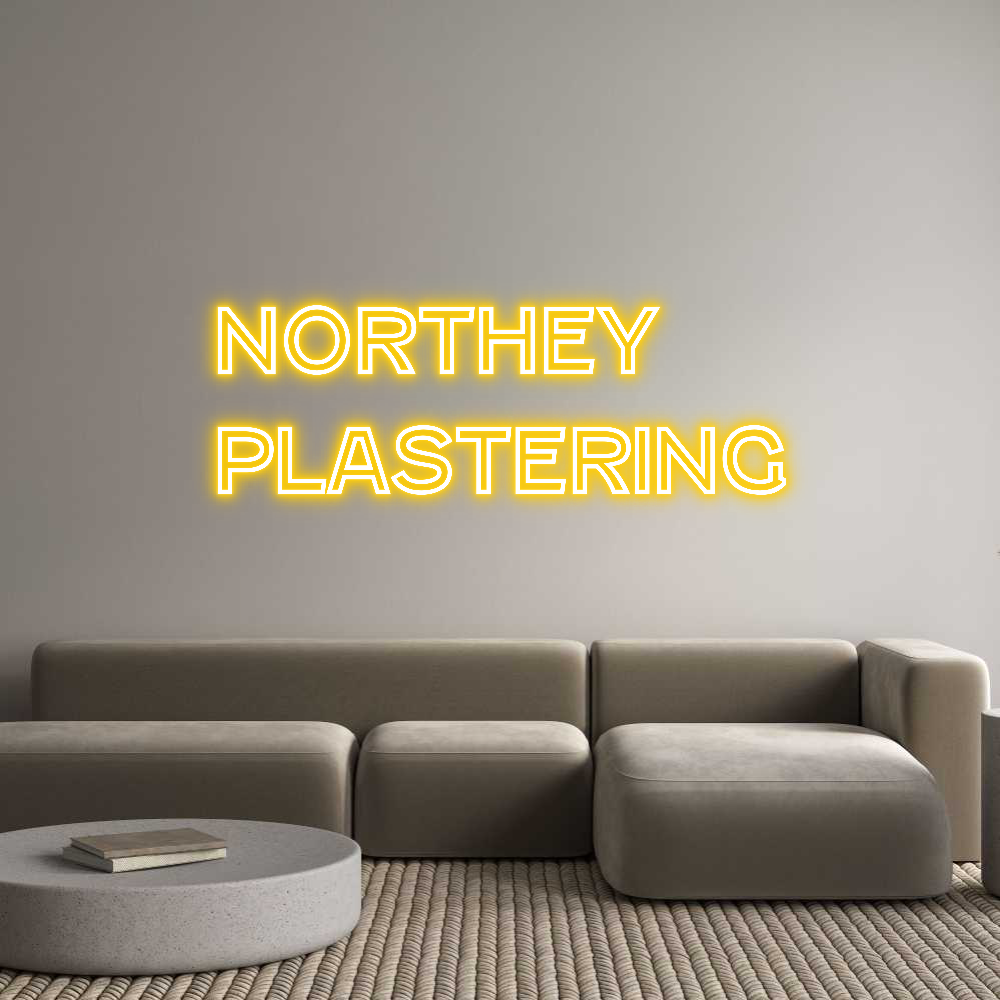 Custom Neon Text - Northey
Plas...