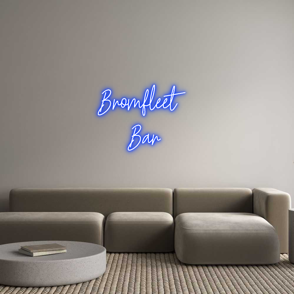 Custom Neon Text- Bromfleet  
...