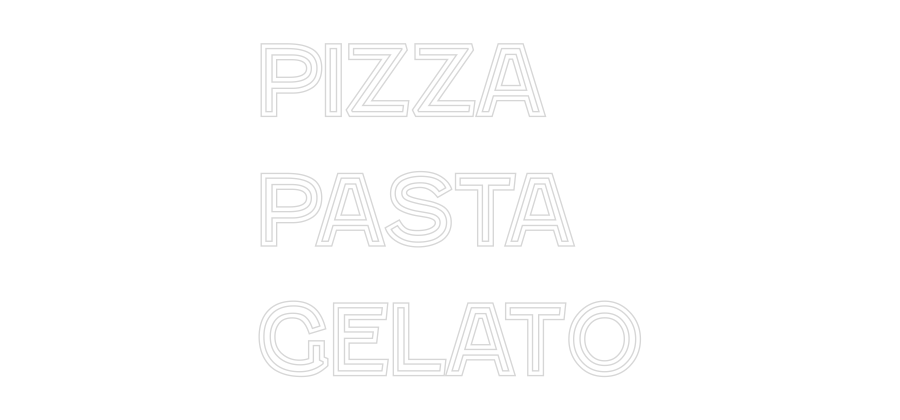 Custom Neon Text - Pizza
Pasta
...