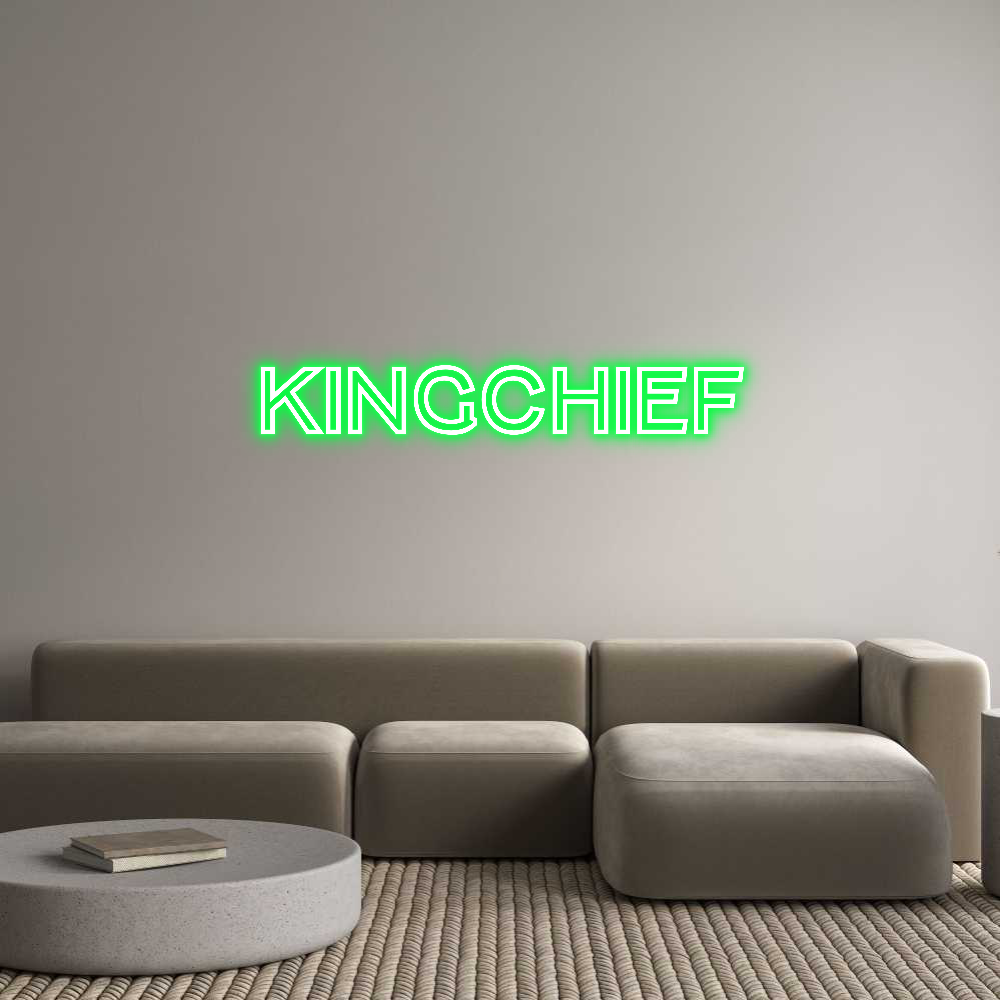 Custom Neon Text- KingChief