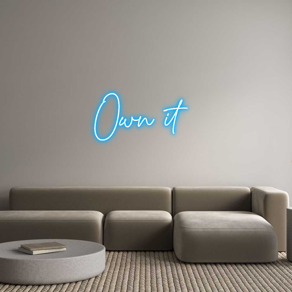 Custom Neon Text- Own it