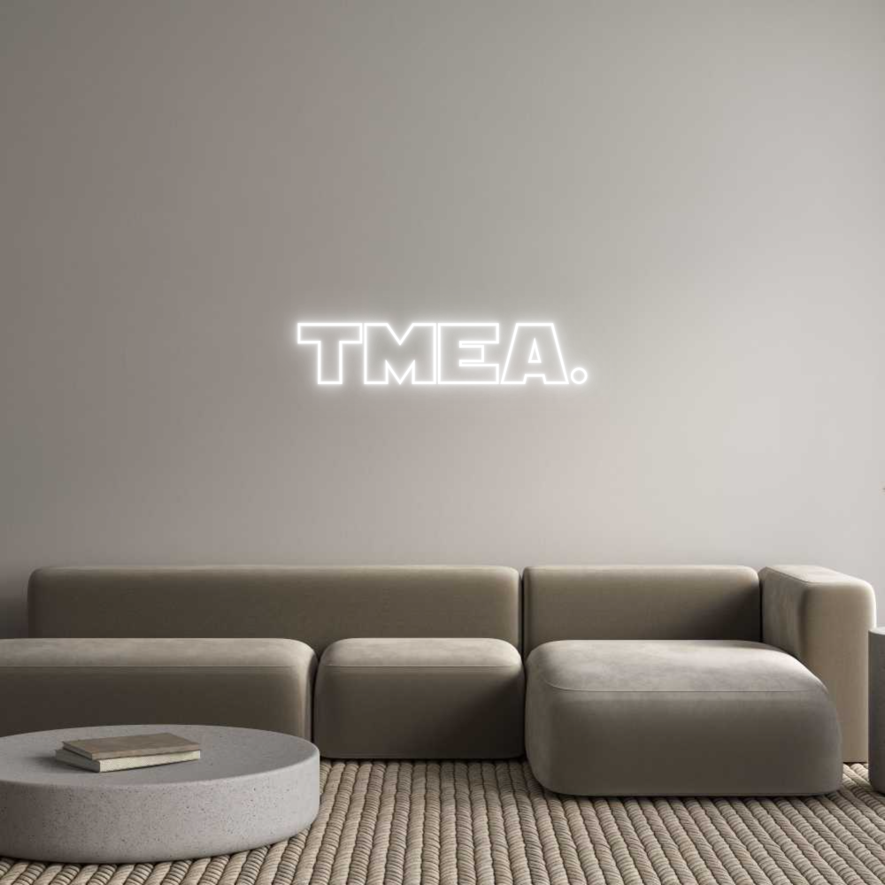 Custom Neon Text - TMEA.