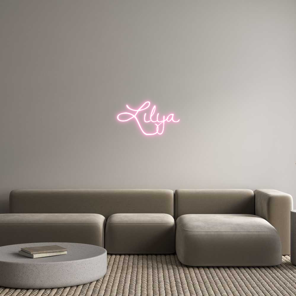 Custom Neon Text- Lilija