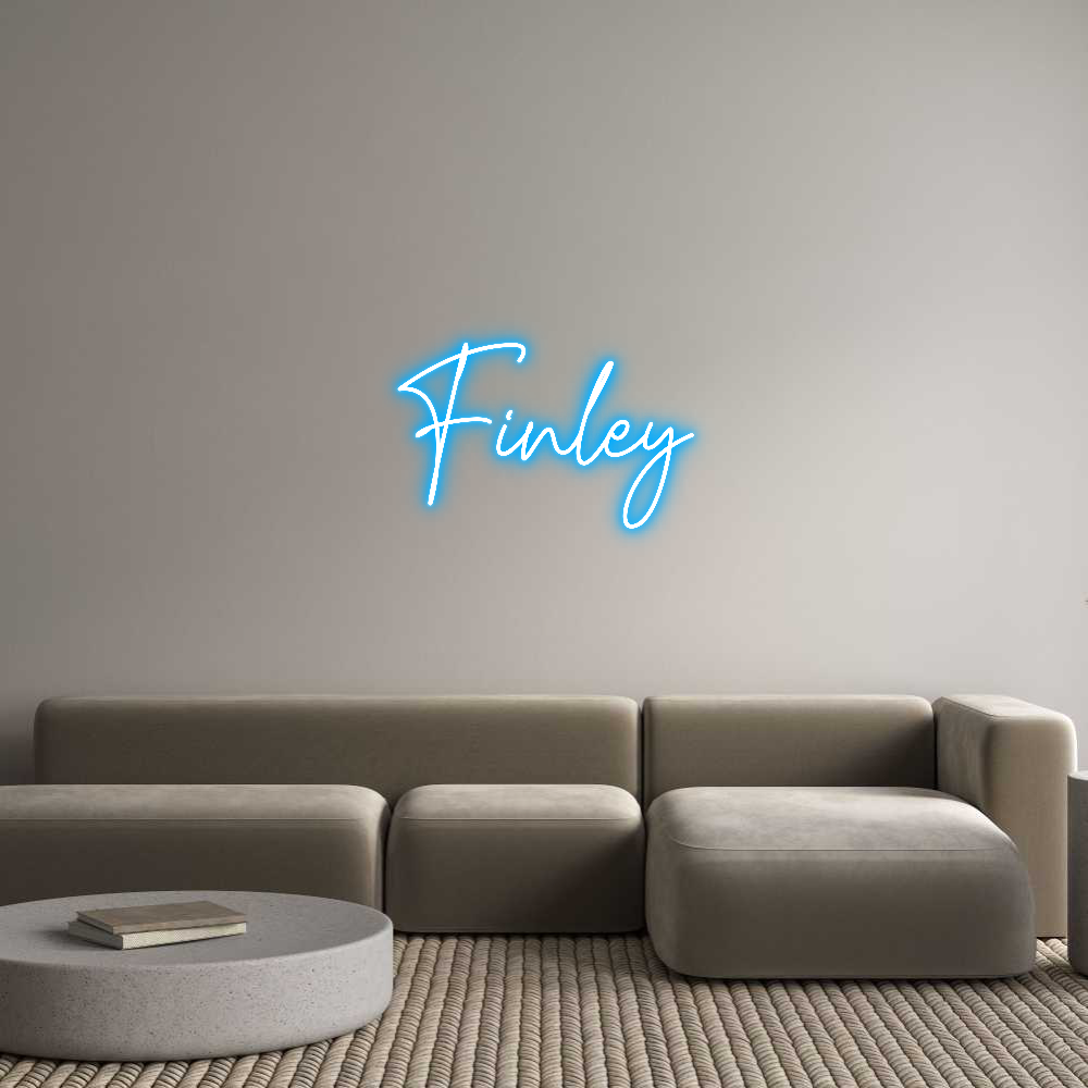 Custom Neon Text- Finley