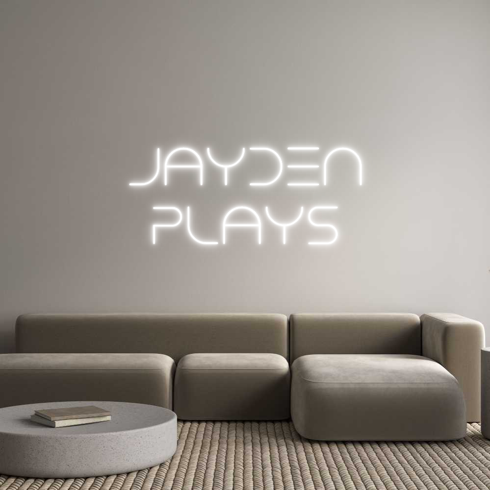 Custom Neon Text- Jayden
Plays