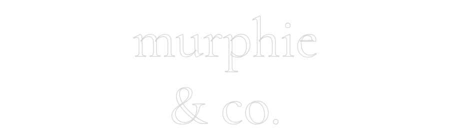 Custom Neon Text- murphie
& co.