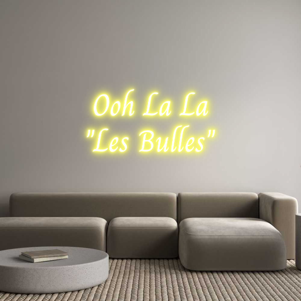 Custom Neon Text - Ooh La La
"L...