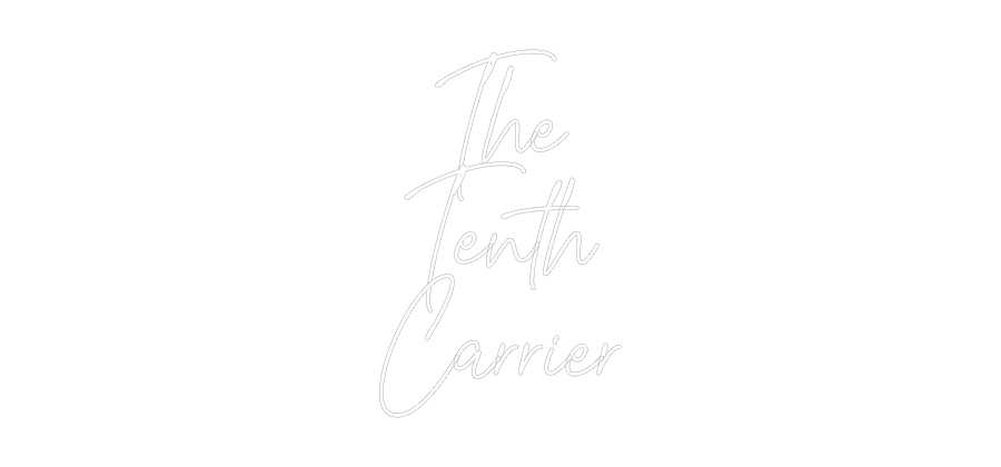 Custom Neon Text - The
Tenth
C...