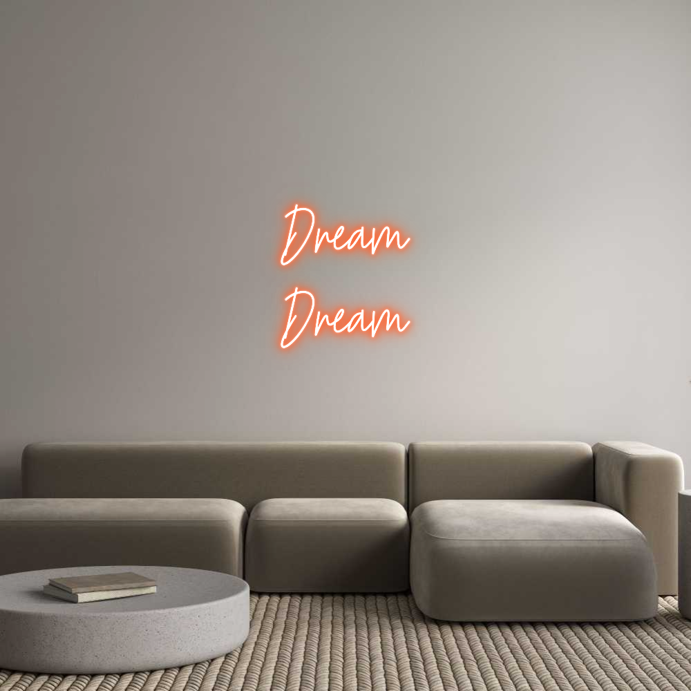 Custom Neon Text - Dream
Dream