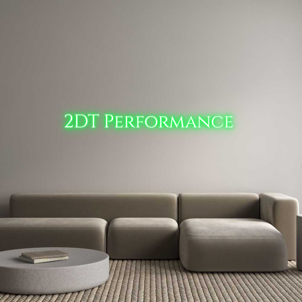 Custom Neon Text- 2DT Performan...