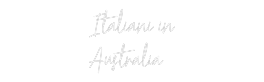 Custom Neon Text- Italiani in
...