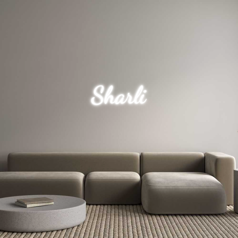 Custom Neon Text- Sharli