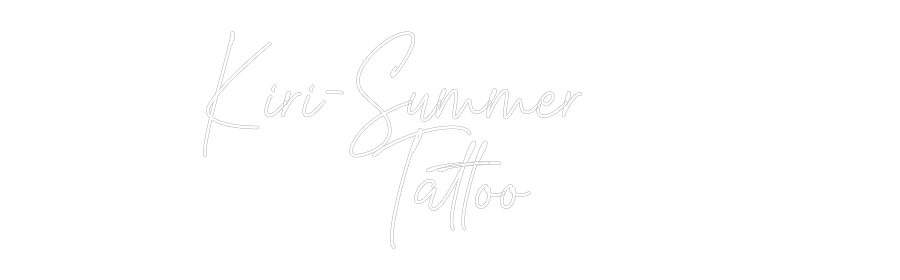 Custom Neon Text- Kiri-Summer  ...