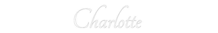 Custom Neon Text- Charlotte