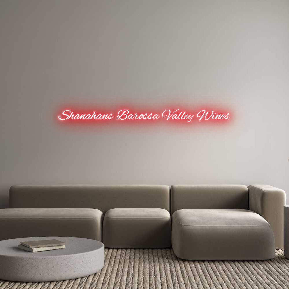 Custom Neon Text- Shanahans Bar...