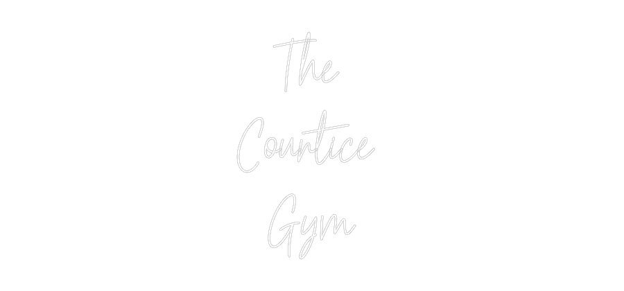 Custom Neon Text - The 
Courtic...