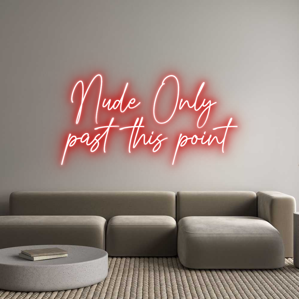 Custom Neon Text - Nude Only 
p...