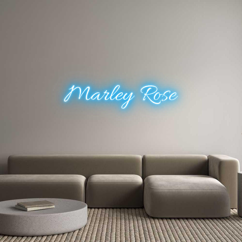 Custom Neon Text- Marley Rose