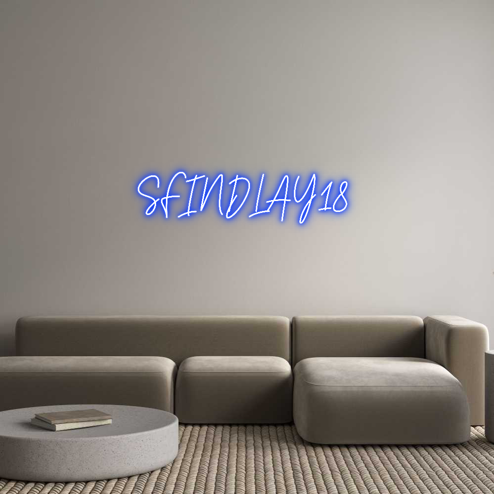 Custom Neon Text- SFINDLAY18