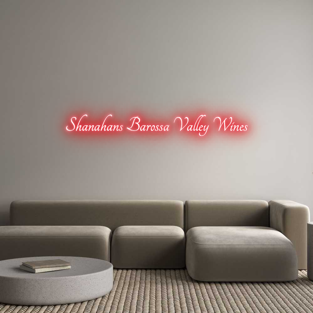 Custom Neon Text- Shanahans Bar...