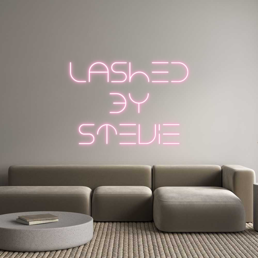 Custom Neon Text- lashed
by
s...